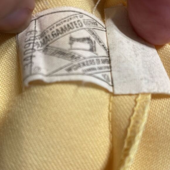 McGregor Women’s Lightweight Button Up Vintage Jacket, Size 42, Yellow - Picture 9 of 9